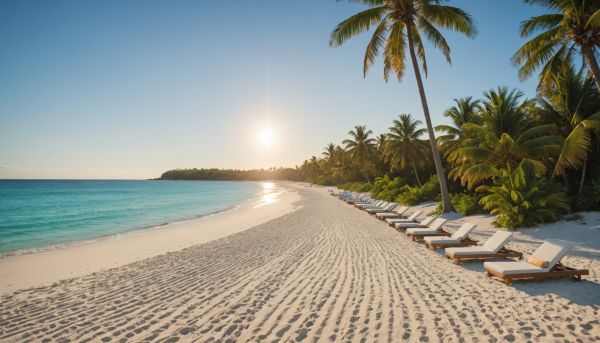 Les plages privées garantissent un accès direct à l'eau