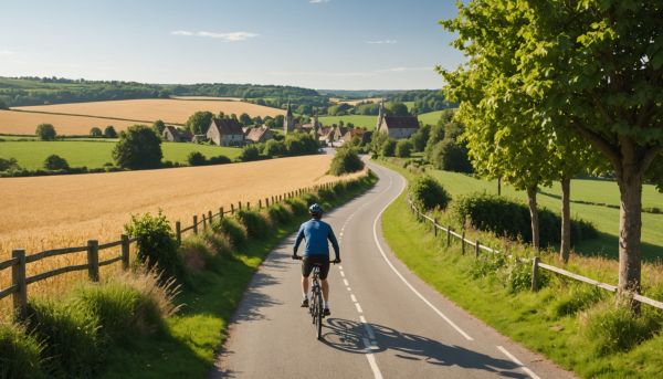 Quelles pistes cyclables relient les villages voisins ?
