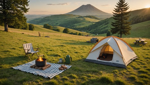 Comment profiter de l'auvergne en camping avec un budget maîtrisé