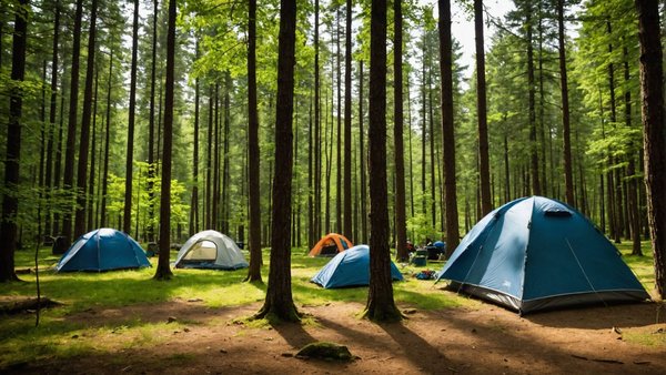 Économiser de l'eau et de l'énergie lors de votre séjour en camping