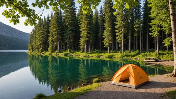 Conseils pour choisir le camping idéal le long d'un lac