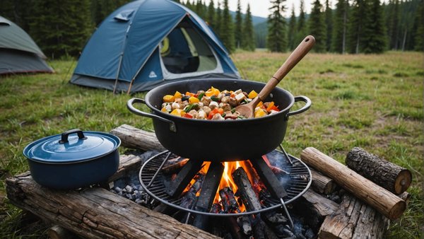 Astuces pour cuisiner facilement en camping