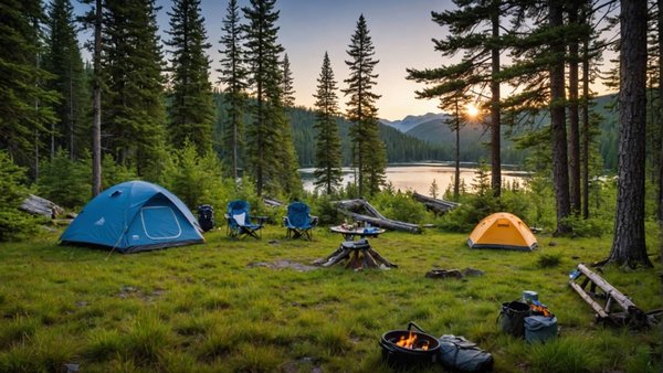 Comment choisir le bon emplacement pour camper en pleine nature